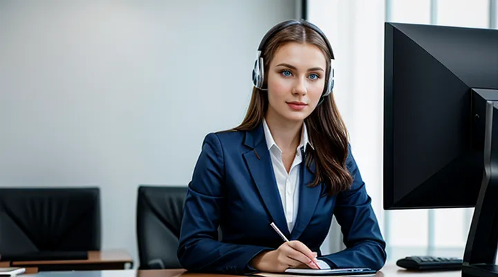 Звонок из службы поддержки Госуслуг